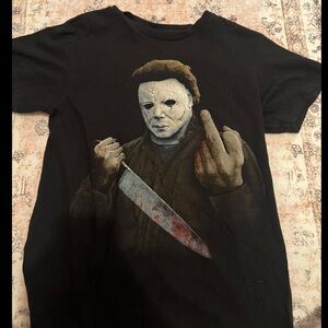 funny Michael Myers tee